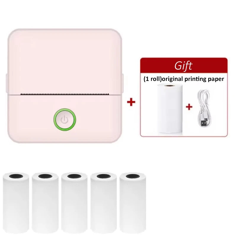 🖨️ Imprimante Thermique Bluetooth Sans Encre –PrintsyMini™