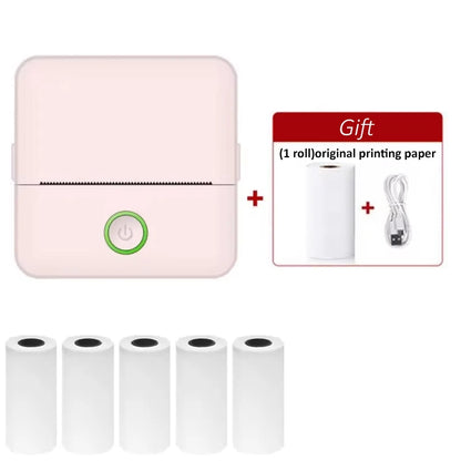 🖨️ Imprimante Thermique Bluetooth Sans Encre –PrintsyMini™